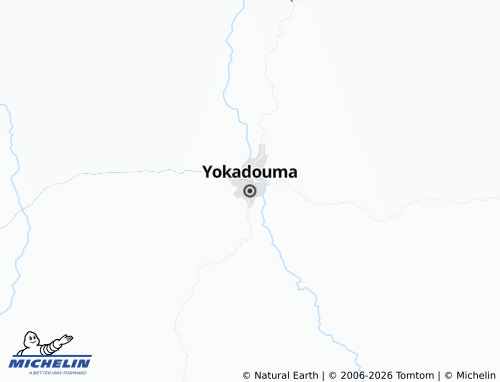 MICHELIN Yokadouma map - ViaMichelin