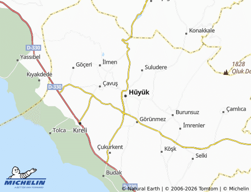 Mappa MICHELIN Hüyük - ViaMichelin