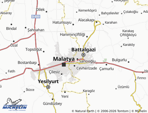 Mappa MICHELIN İskender - ViaMichelin