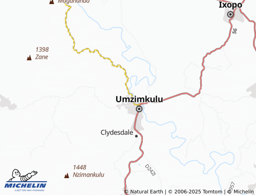 MICHELIN Bizweni map - ViaMichelin