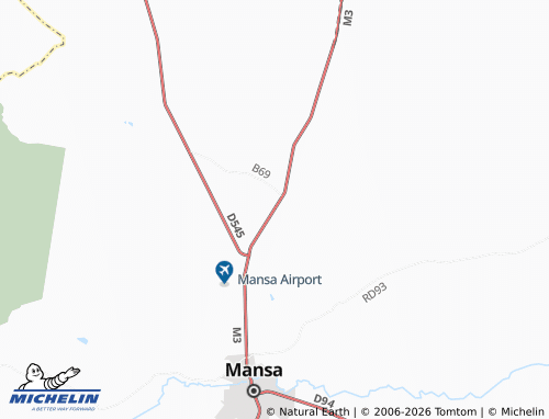 Mappa MICHELIN Ntoposhi - ViaMichelin