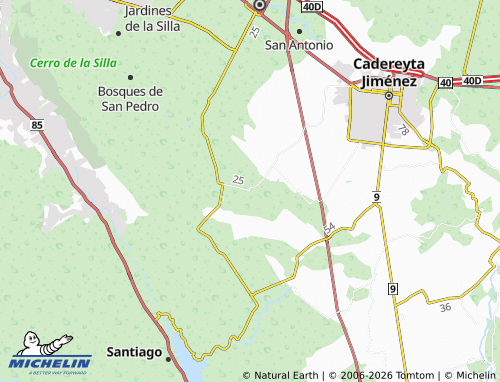 MICHELIN San Mateo map - ViaMichelin