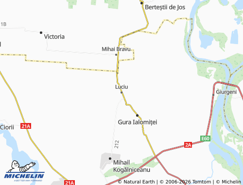Mappa MICHELIN Luciu - ViaMichelin