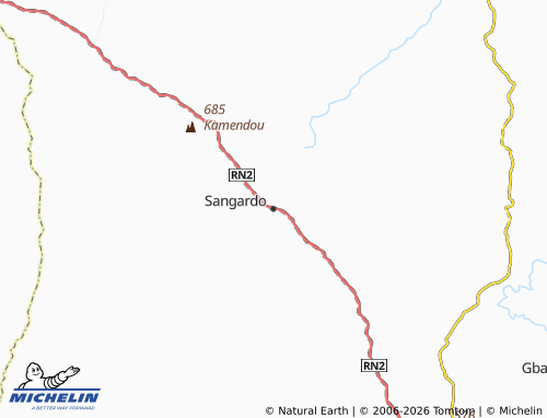 Mappa MICHELIN Sangardo - ViaMichelin