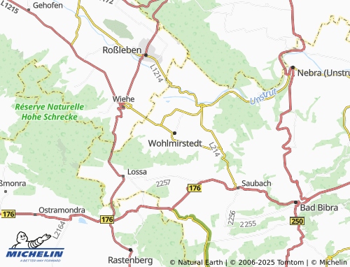 Carte MICHELIN Wohlmirstedt - ViaMichelin