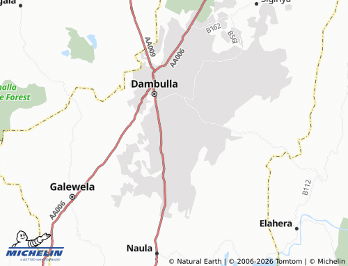 Mappa MICHELIN Thittawelgolla - ViaMichelin