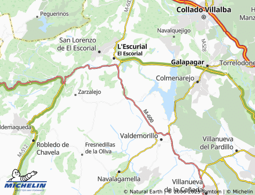 Mapa MICHELIN El Alcor - ViaMichelin