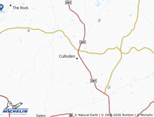 Mapa MICHELIN Culloden - ViaMichelin