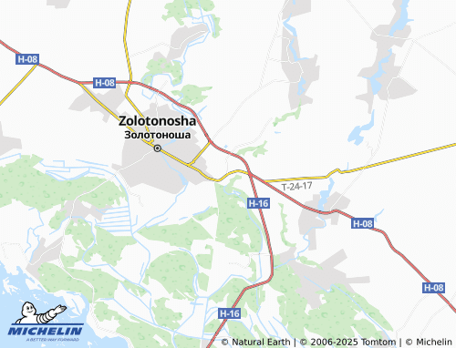 MICHELIN Zghar map - ViaMichelin