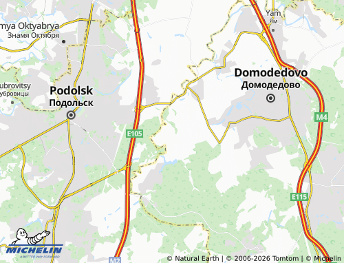 Carte MICHELIN Kryukovo - ViaMichelin