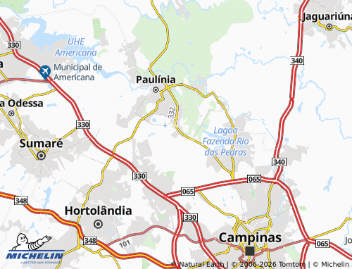 Mapa MICHELIN Parque Brasil 500 - ViaMichelin