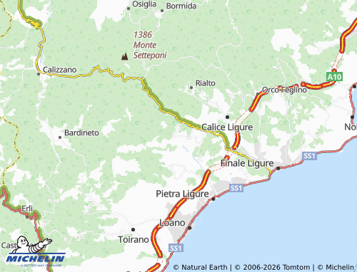 Carte MICHELIN Magliolo - ViaMichelin