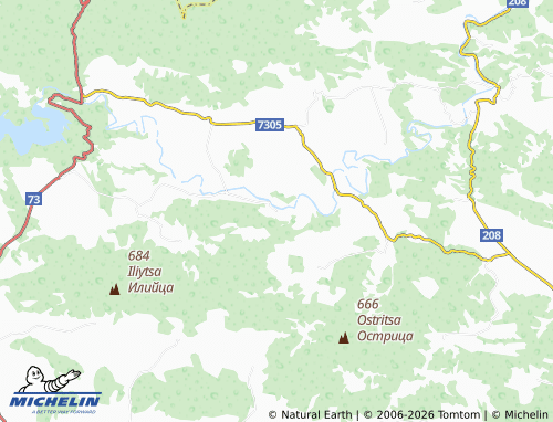 Mapa MICHELIN Zavet - ViaMichelin
