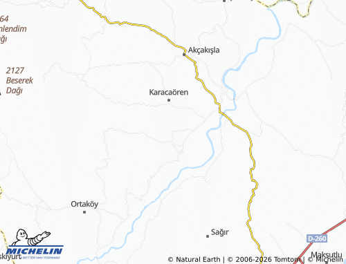 MICHELIN Temecik map - ViaMichelin