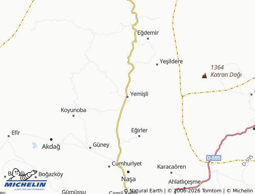 Mapa MICHELIN Yemişli - ViaMichelin