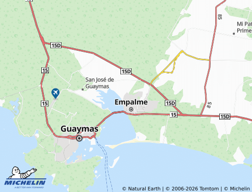 MICHELIN Ampliación Ronaldo Camacho Durán map - ViaMichelin