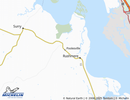 MICHELIN Poolesville map - ViaMichelin