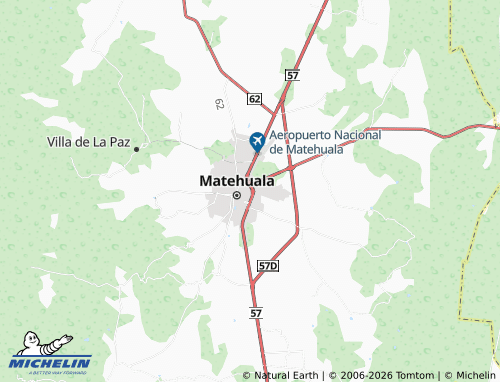 Mapa MICHELIN Santa Martha - ViaMichelin