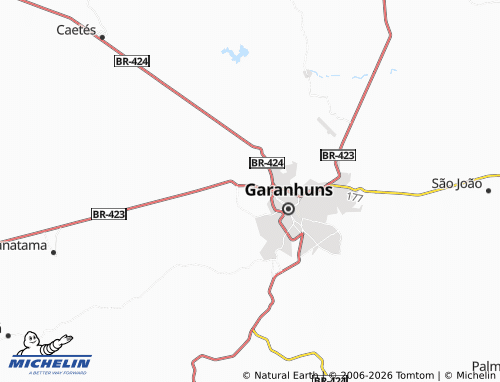 Carte MICHELIN Magano - ViaMichelin