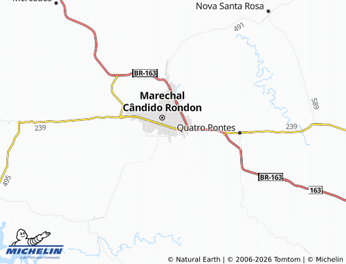 Mapa MICHELIN São Lucas - ViaMichelin