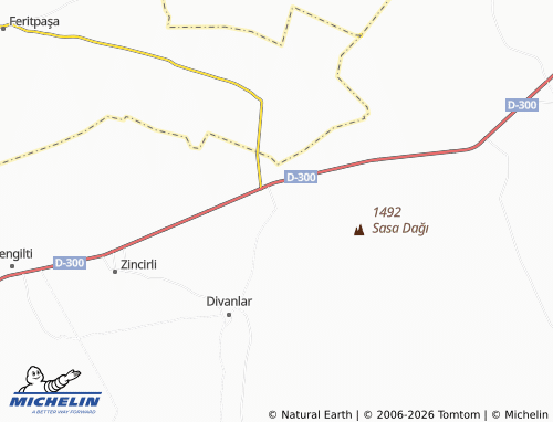 MICHELIN Akbaş map - ViaMichelin