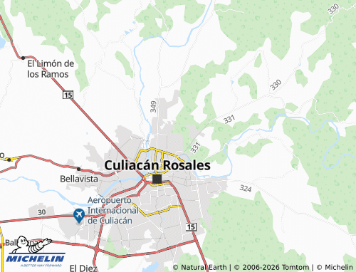 MICHELIN Lomas de Magisterio map - ViaMichelin