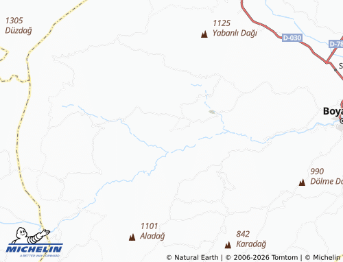 Mappa MICHELIN Köprücek - ViaMichelin