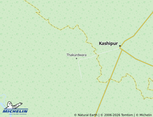 MICHELIN-Landkarte Thakurdwara - ViaMichelin