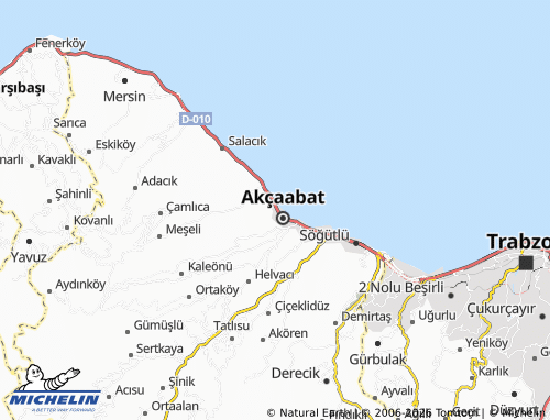 MICHELIN Çolaklı map - ViaMichelin