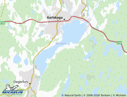MICHELIN Knutsbol map - ViaMichelin