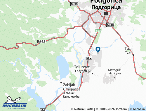 Mappa MICHELIN Grbavci - ViaMichelin