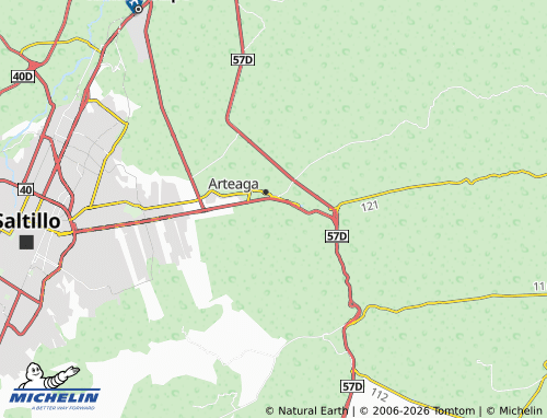Mappa MICHELIN Mesa de las Cabras - ViaMichelin
