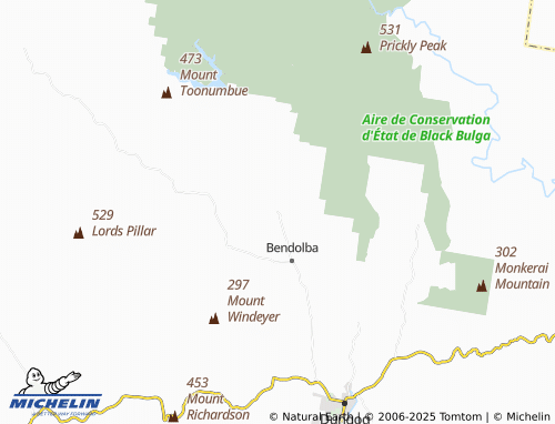 Mappa MICHELIN Bandon Grove - ViaMichelin