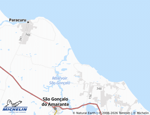 MICHELIN Taíba map - ViaMichelin