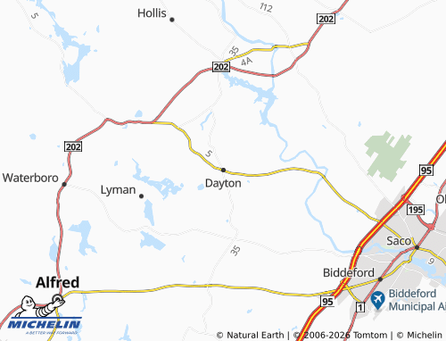 Mapa MICHELIN Dayton - ViaMichelin