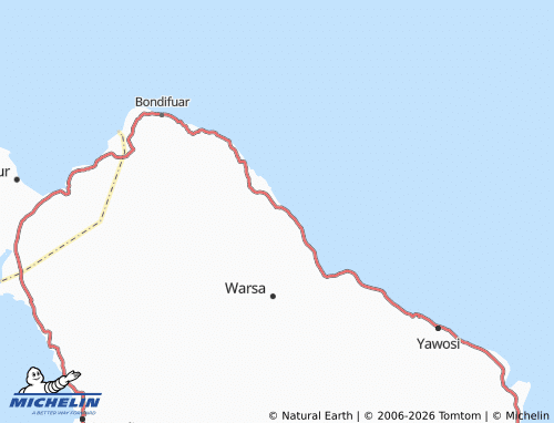 MICHELIN Wasani map - ViaMichelin