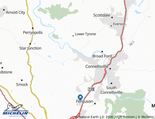 Mappa MICHELIN Vanderbilt - ViaMichelin
