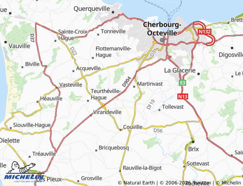 MICHELIN Hameau Colette map - ViaMichelin