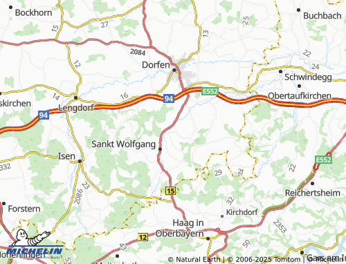 MICHELIN Freiling map - ViaMichelin