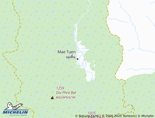 MICHELIN Mae Tuen map - ViaMichelin