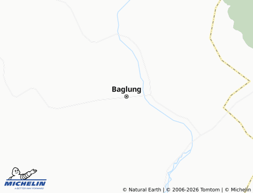 Kaart MICHELIN Baglung - ViaMichelin