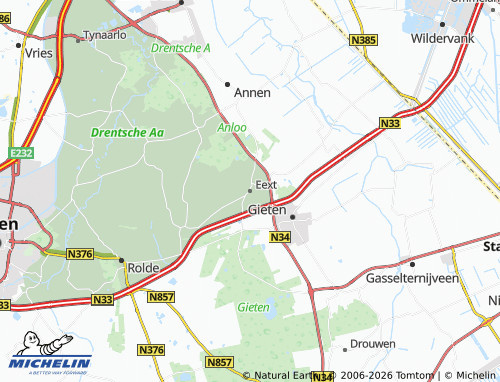 Carte MICHELIN Eext - ViaMichelin