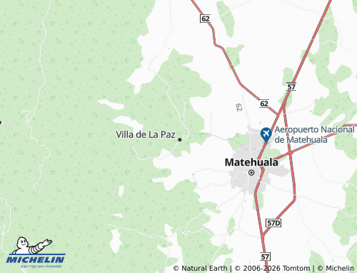 Mapa MICHELIN San José - ViaMichelin