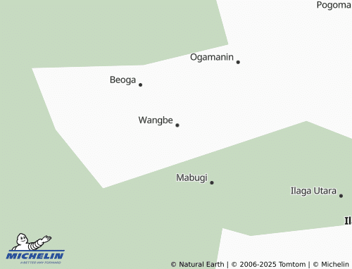 MICHELIN Ulipia map - ViaMichelin