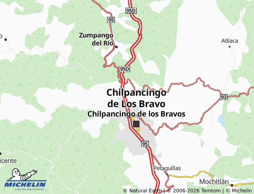 MICHELIN 5 de Enero map - ViaMichelin