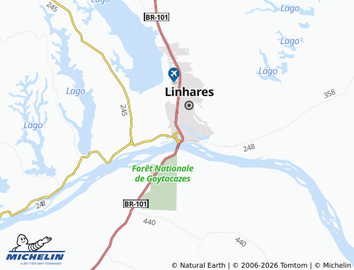 Mapa MICHELIN Centro - ViaMichelin