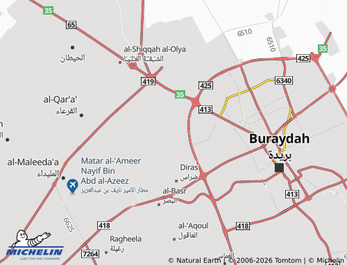 MICHELIN-Landkarte al-Shafaq - ViaMichelin