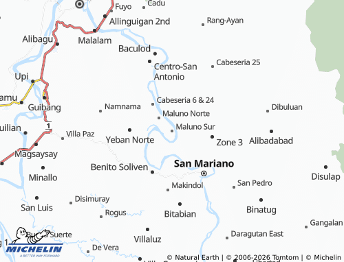 Mappa MICHELIN Maluno Sur - ViaMichelin
