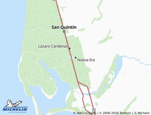 Mapa MICHELIN Nueva Era - ViaMichelin