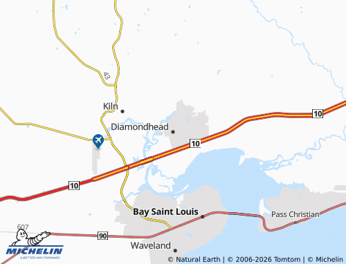 Mapa MICHELIN Diamondhead - ViaMichelin